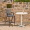 Armen Living Nabila Outdoor Dark Eucalyptus Wood and Gray Rope Counter and Bar height Stool 840254333451 - alternate 9